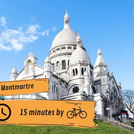 2 Pieces Lumineux Au Calme - Au Coeur Du 17eme - Les Freres De La Loc' 아파트