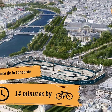 아파트 2 Pieces Lumineux Au Calme - Au Coeur Du 17eme - Les Freres De La Loc'