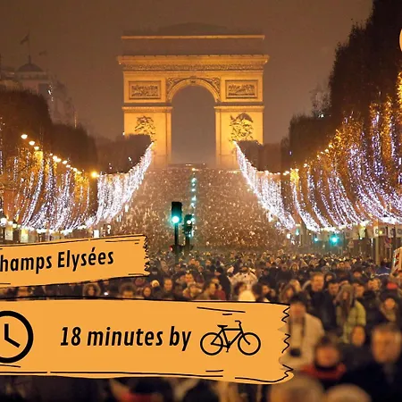 아파트 2 Pieces Lumineux Au Calme - Au Coeur Du 17eme - Les Freres De La Loc' 파리