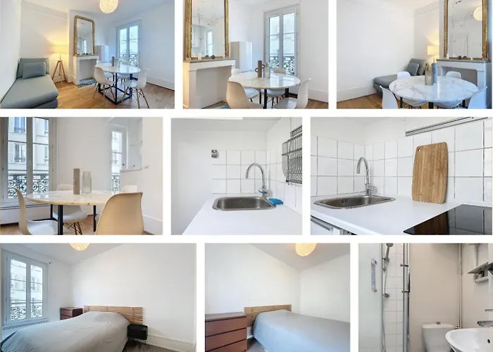 2 Pieces Lumineux Au Calme - Au Coeur Du 17eme - Les Freres De La Loc' * 파리